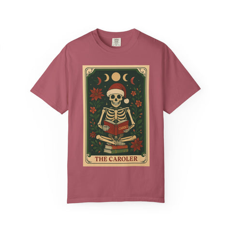 'The Caroler' Tarot Card T-Shirt
