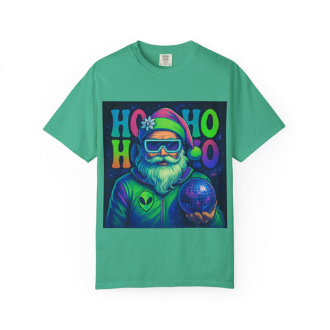 'Ho Ho Ho' Futuristic Santa Unisex  T-shirt
