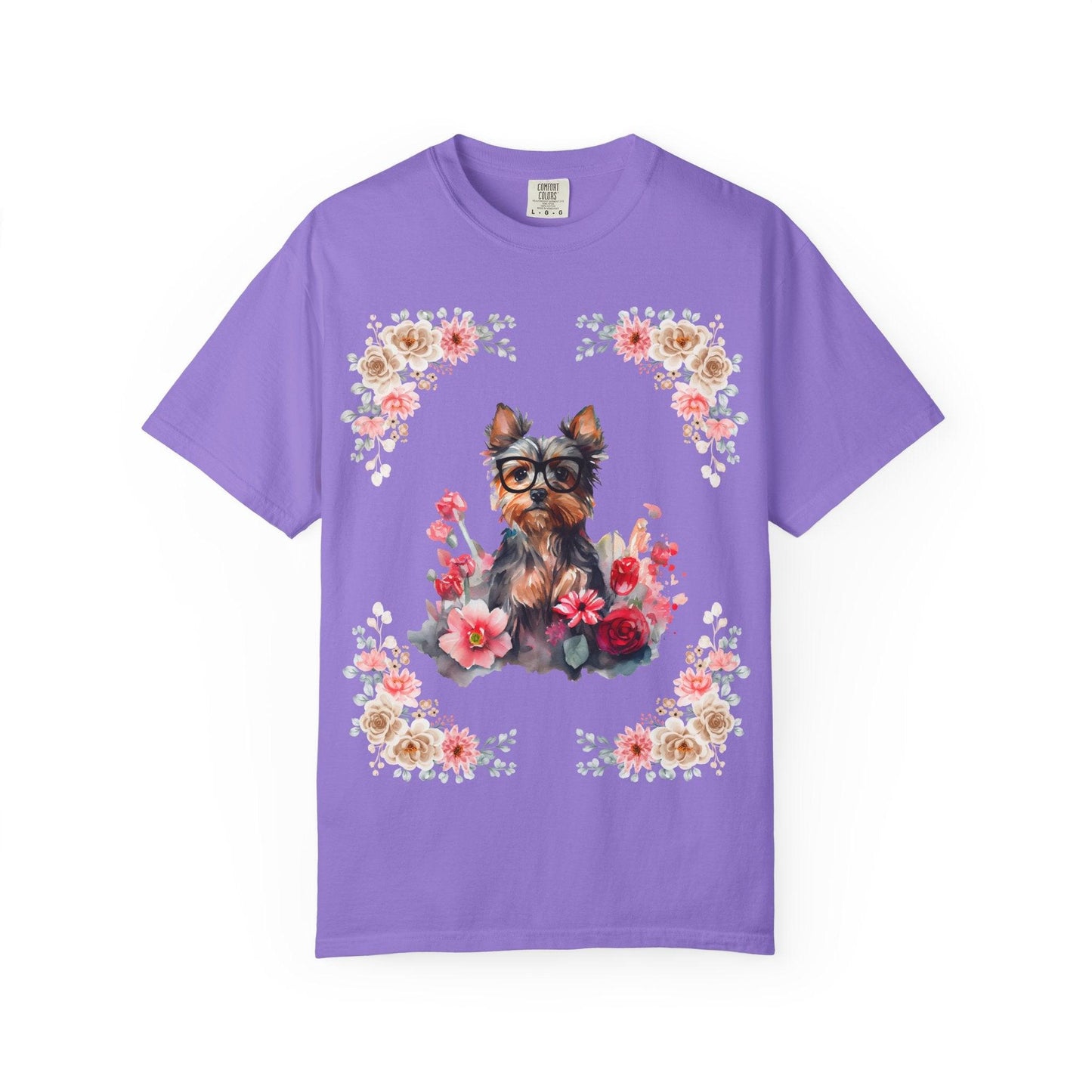 Geeky Goddess Yorkie Unisex T-Shirt
