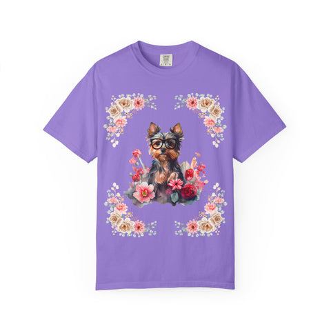 Geeky Goddess Yorkie Unisex T-Shirt