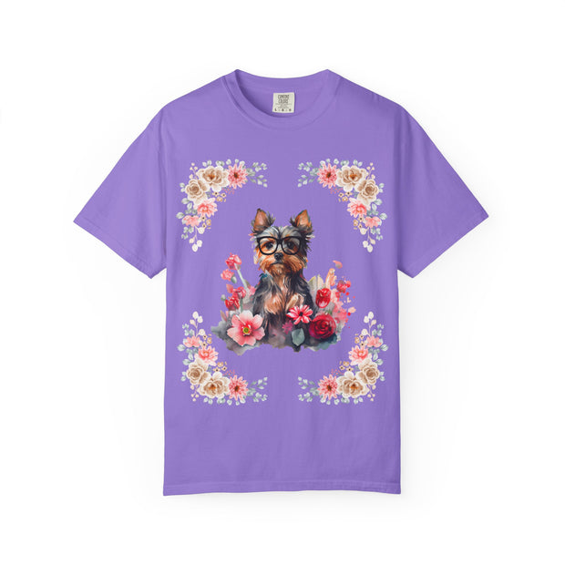 Geeky Goddess Yorkie Unisex T-Shirt
