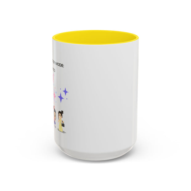 'Main Character Mode: Activated' Accent Coffee Mug
