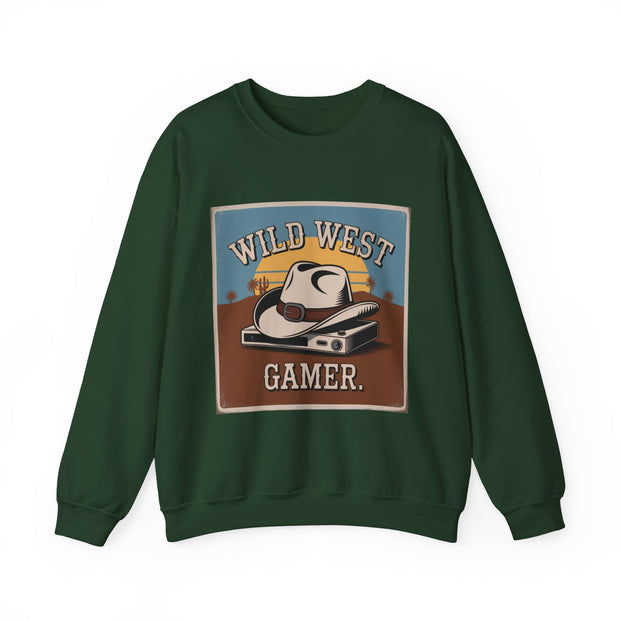 'Wild West Gamer' Crewneck Sweatshirt