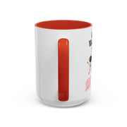 'I Am A Woman In STEM' Astronaut Accent Coffee Mug