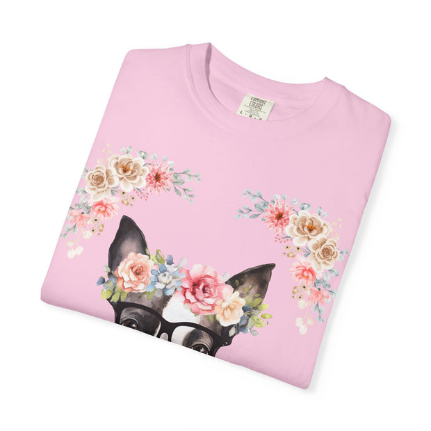 Geeky Goddess French Bulldog Unisex T-Shirt
