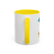 'Aries' Zodiac Accent Coffee Mug