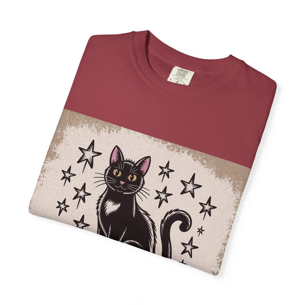 Cat and Book Lover's T-Shirt,