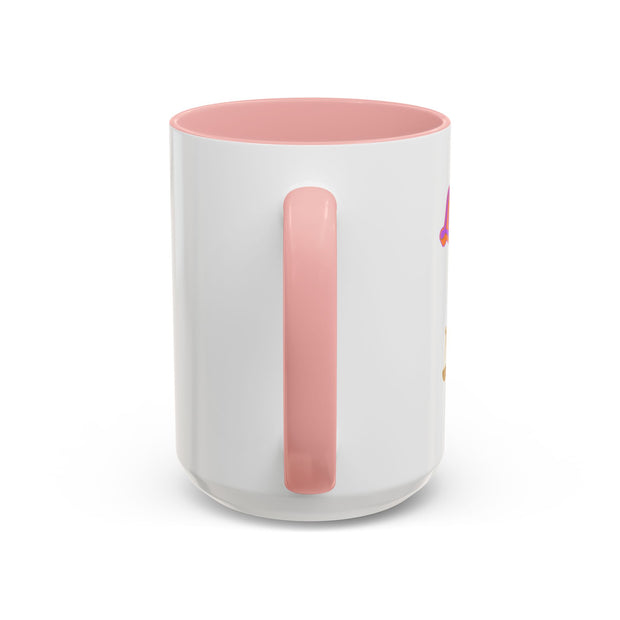 'Libra' Zodiac Accent Coffee Mug