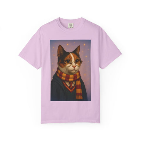 Pawgwarts Tricolored Cat Unisex T-Shirt