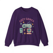 Cozy Gamer Sweatshirt, Unisex Crewneck, Gaming Gift, Comfortable Outfit, Video Game Apparel, Casual Style