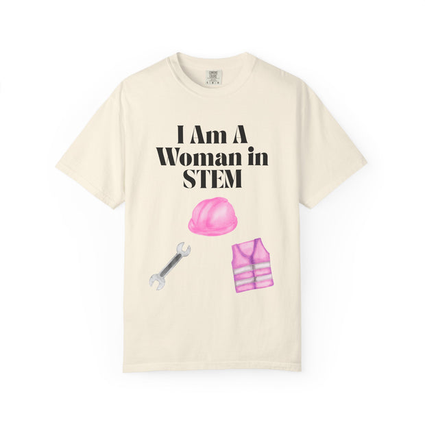 'I Am A Woman in STEM' Engineer Unisex T-Shirt