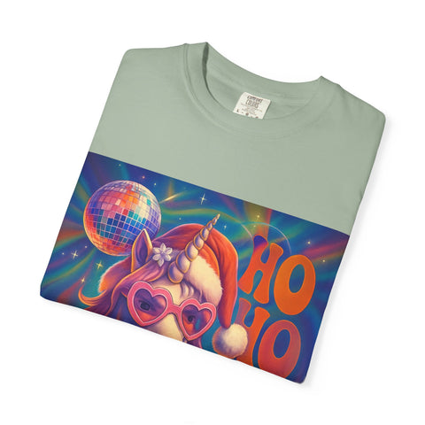 'Ho Ho Ho' Santa Unicorn Unisex T-shirt