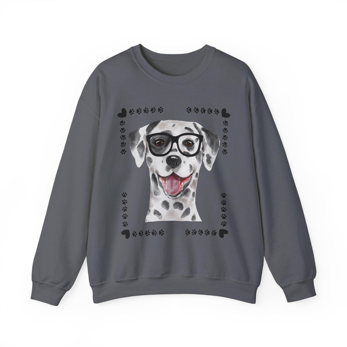 Geeky Good Dalmatian Unisex Crewneck Sweatshirt