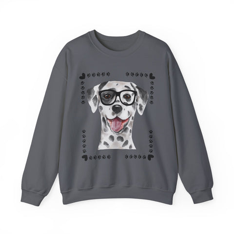 Geeky Good Dalmatian Unisex Crewneck Sweatshirt