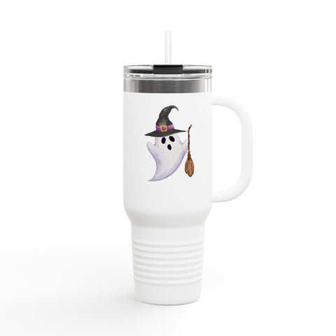 Holy Ghost Witch Insulated Travel Mug, 40oz