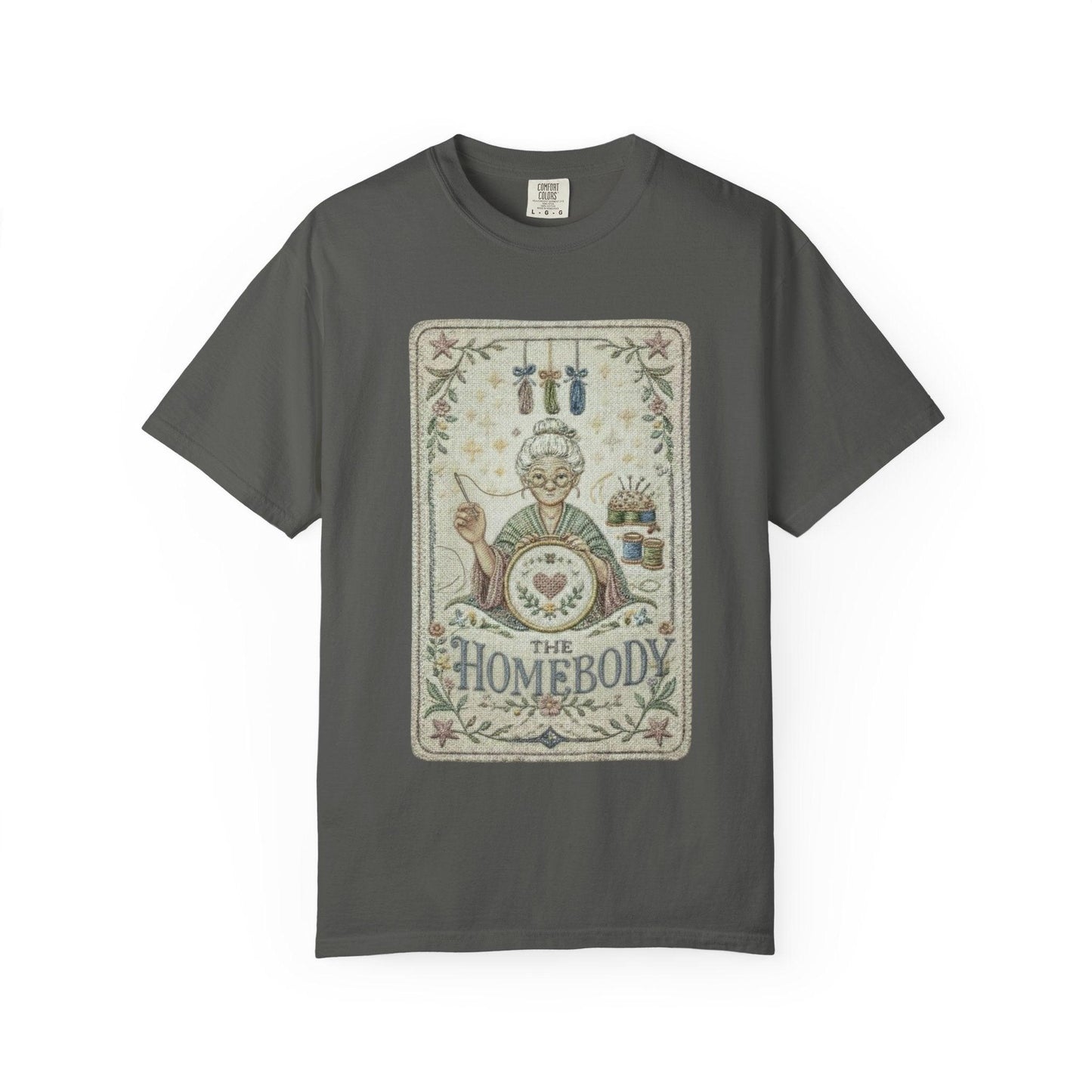 The Homebody Illustration T-shirt | Cozy Vintage Home Cooking Design