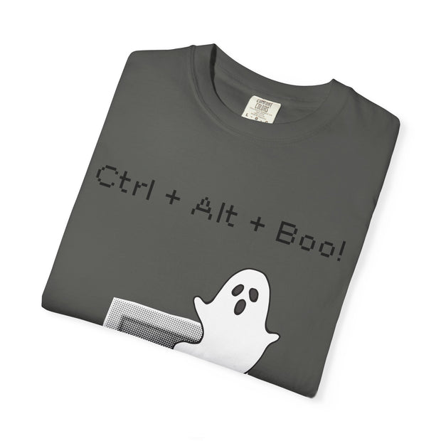 'Ctrl + Alt + Boo!' Unisex T-shirt