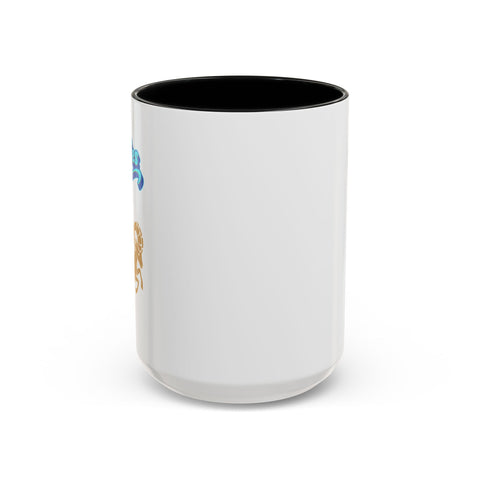 'Aries' Zodiac Accent Coffee Mug