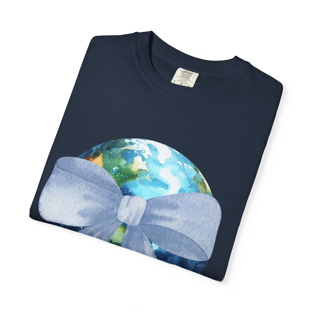 Earth Wrapped In A Bow Unisex T-Shirt
