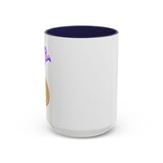 'Virgo' Zodiac Accent Coffee Mug