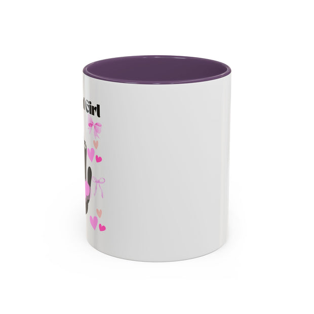 'Meowgical Girl' Accent Coffee Mug