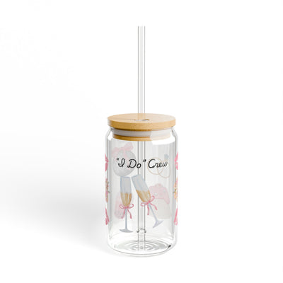 ''I Do' Crew' Sipper Glass