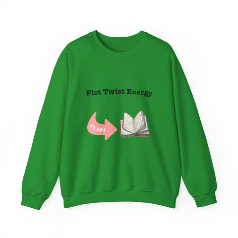 'Plot Twist Energy' Unisex Crewneck Sweatshirt