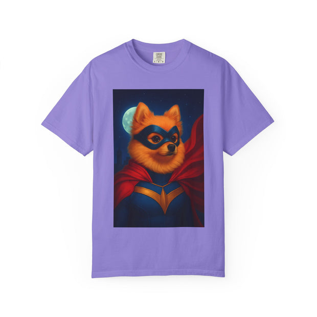 Superhero Pomeranian Unisex T-shirt