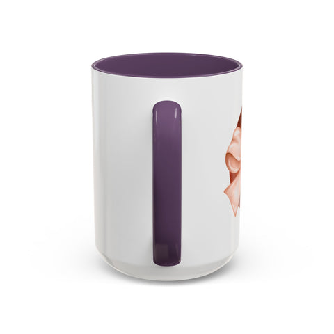 Mars Wrapped In A Bow Accent Coffee Mug