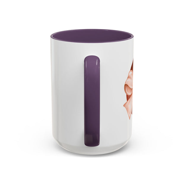 Mars Wrapped In A Bow Accent Coffee Mug