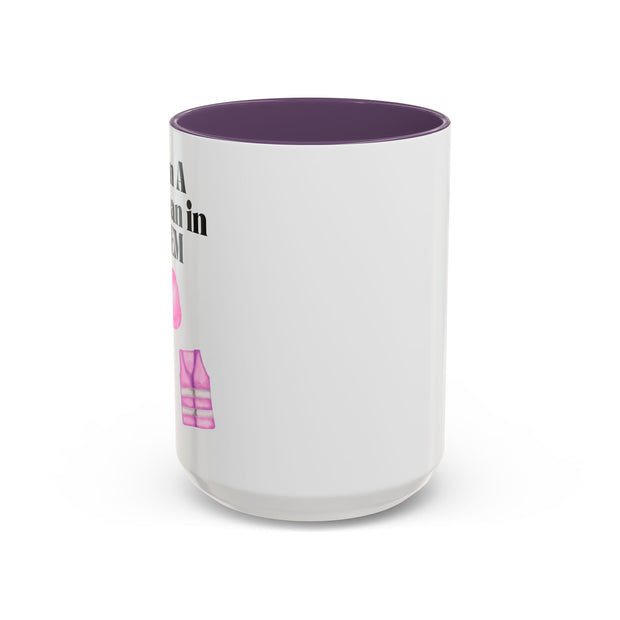 'I Am A Woman In STEM' Engineer Accent Coffee Mug
