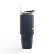 'Leveling Up My Tan' Insulated Travel Mug, 40oz