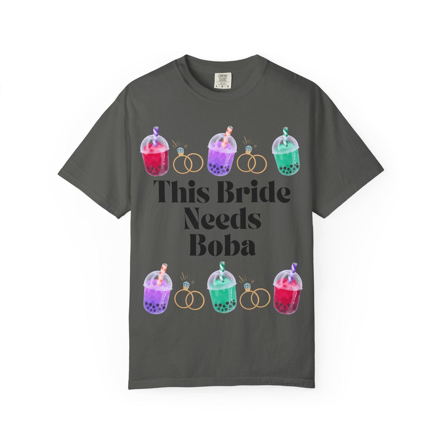 'The Bride Needs Boba' Unisex T-Shirt