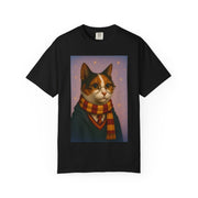 Pawgwarts Tricolored Cat Unisex T-Shirt