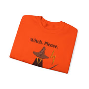 'Witch, Please. Too Much Magical To Handle' Wizard Unisex Crewneck Sweatshirt