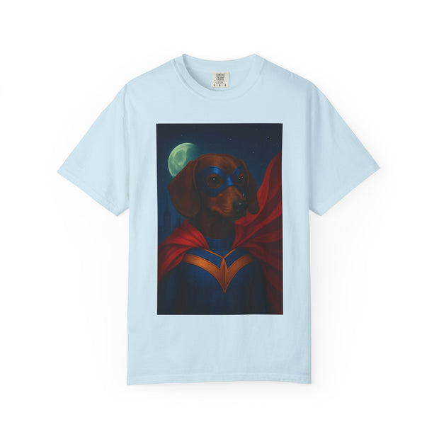 Superhero Dachshund T-shirt