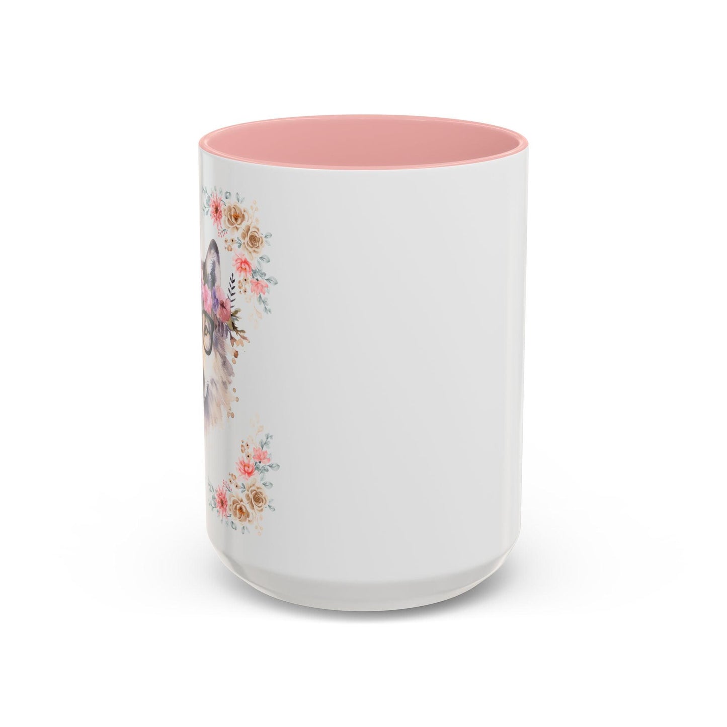 Geeky Goddess Wolf Accent Coffee Mug