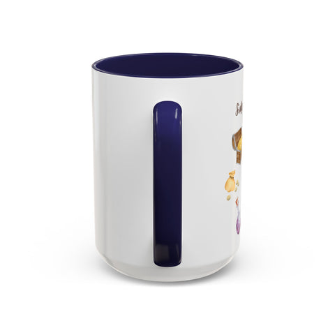 'Side Quest Queen' Accent Coffee Mug