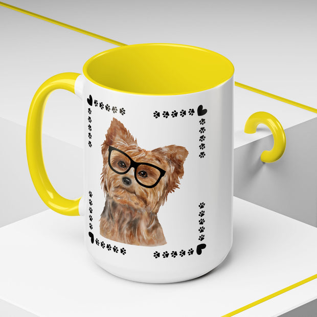 Geeky Good Yorkie Accent Coffee Mug