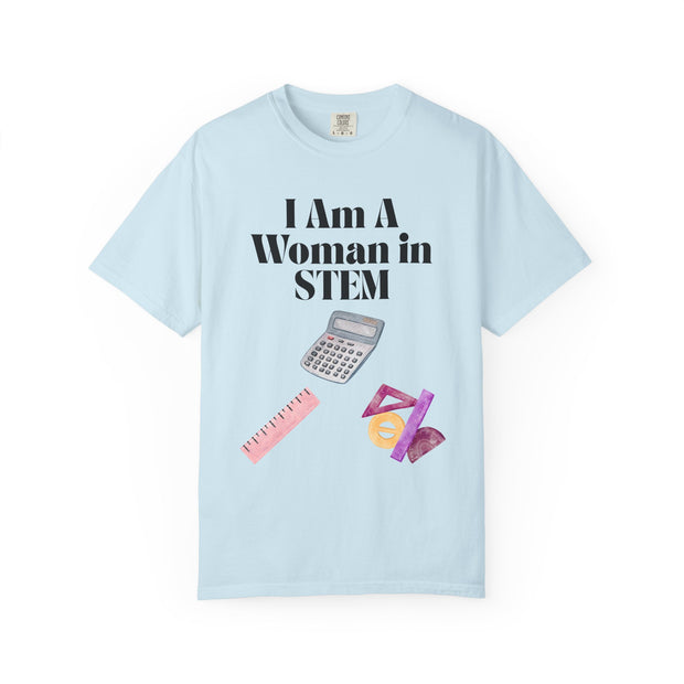 'I Am A Woman STEM' Mathematics Unisex T-Shirt