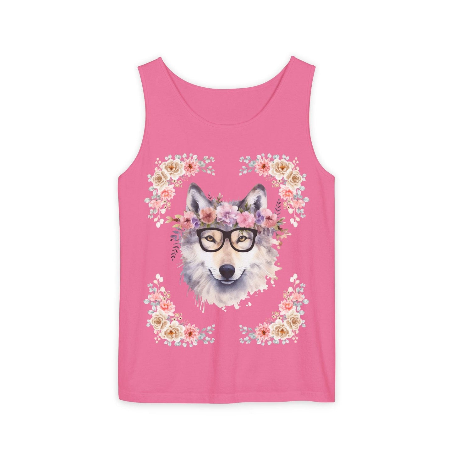 Geeky Goddess Wolf Unisex Tank Top