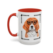Geeky Good Beagle Accent Coffee Mug