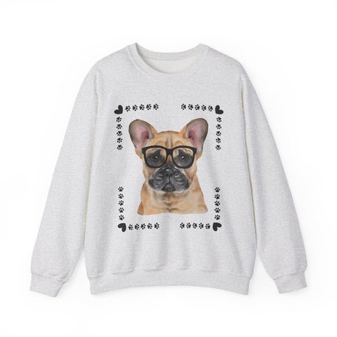 Geeky Good French Bulldog Unisex Sweatshirt