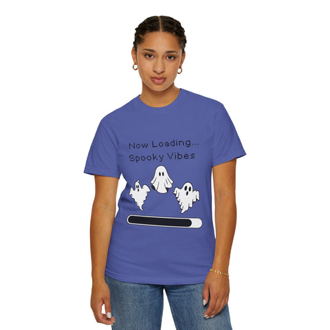 'Now Loading...Spooky Vibes' Unisex T-Shirt