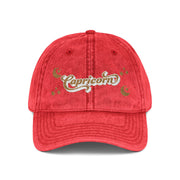 'Capricorn' Vintage Embroidered Cap