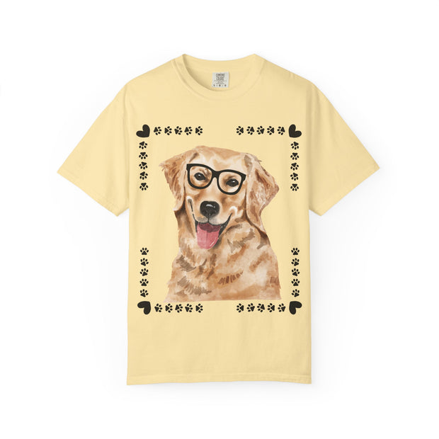 Geeky Good Golden Retriever Unisex T-Shirt