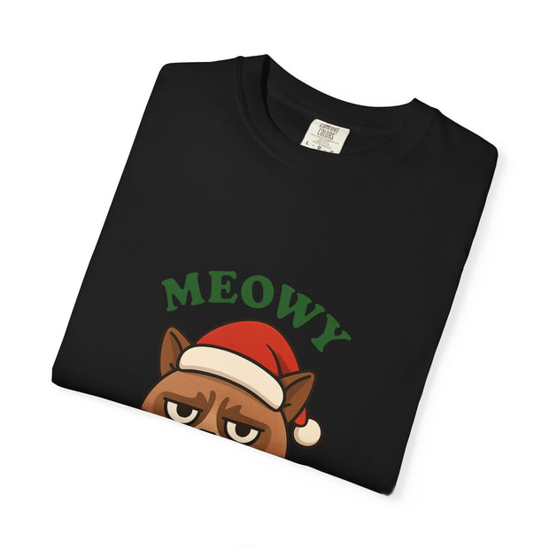 'Meowy Christmas Anyway' Unisex T-Shirt