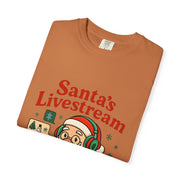 'Santa Livestream: Join the Fun! ' T-Shirt