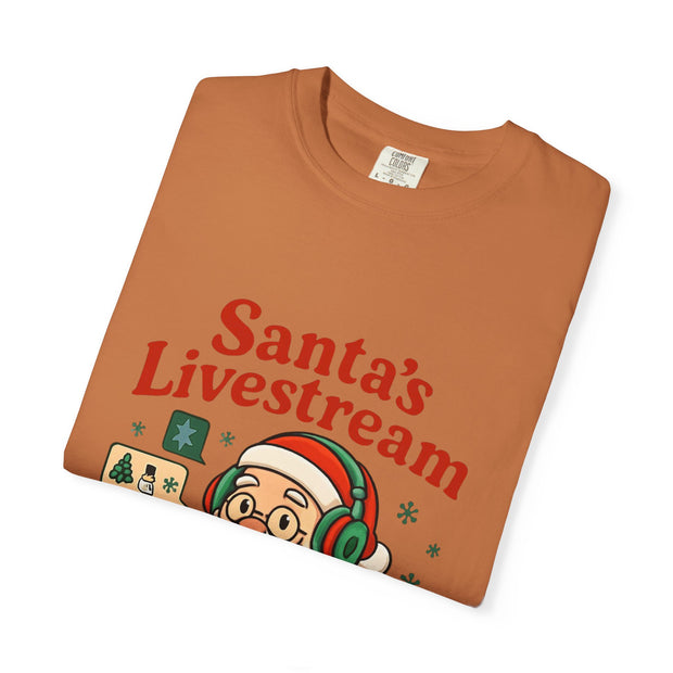 'Santa Livestream: Join the Fun! ' T-Shirt