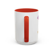 'Aquarius' Zodiac Accent Coffee Mug
